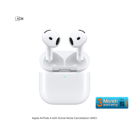 Apple AirPods 4 with Active Noise Cancellation (ANC)