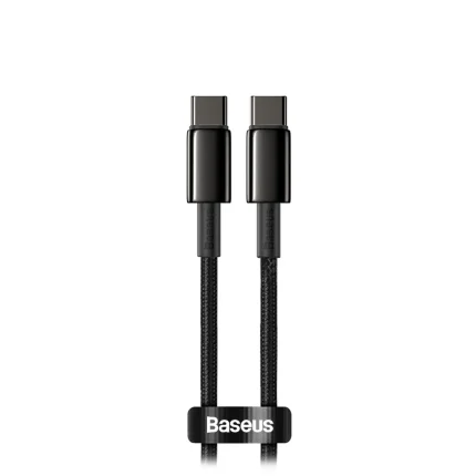 Baseus Type-C to Type-C 100W Tungsten Gold Fast Charging Data Cable